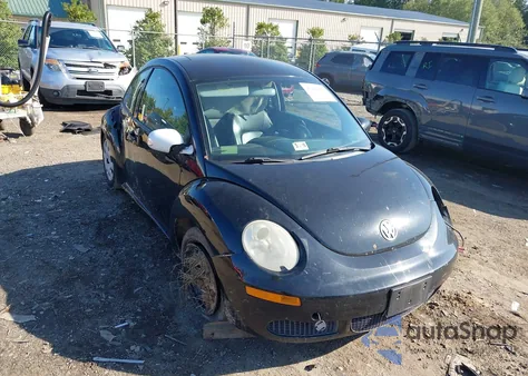 2010 Volkswagen New Beetle 2.5L из США, поврежденный, VIN 3VWPG3AG2AM036193